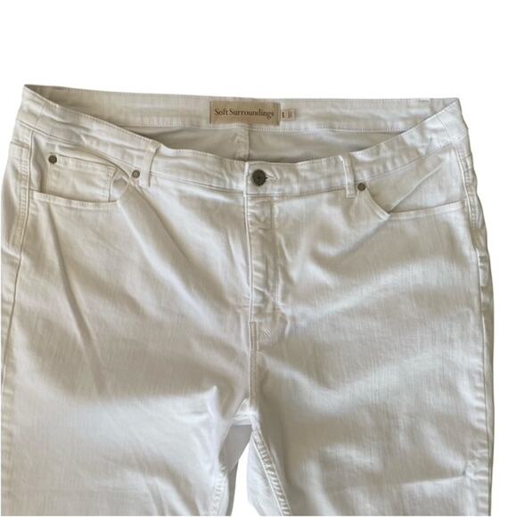 Soft Surroundings White Capris - Size 20W - Picture 4 of 6
